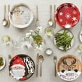 thumbnail image 2 of PEIBang 10 Pcs Christmas Paper Plates Party Supplies,9 Inch Disposable Dessert Plates Xmas Tableware Set for Christmas Holiday Party Table Decorations, 2 of 6