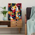 thumbnail image 5 of Cute Llama Bubble Bath Canvas Print Kids Room Playroom Wall Decor Gift, 5 of 8