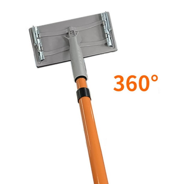 Hand Sander Holder 360 degree Rotatable Sander Sheets Pole Sander Head