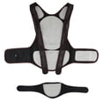 thumbnail image 1 of Correa de hombro autocalentable con imán para protección del cuello, fisioterapia con moxibustión caliente para aliviar el dolor de hombro y mejorar la oblicuidad del hombro, 1 of 3