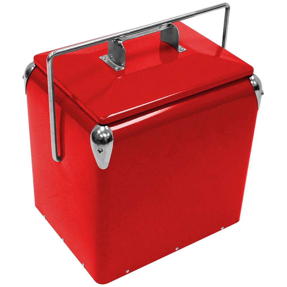 Creative Outdoor Retro 13L Cooler, Red
