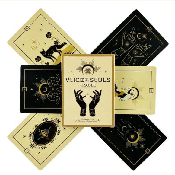 Tarot Oráculo Voice of the Souls 44 Cartas Manual Esotérico