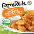 Farm Rich Breaded Wisconsin Cheddar Cheese Curds in a Crispy Coating