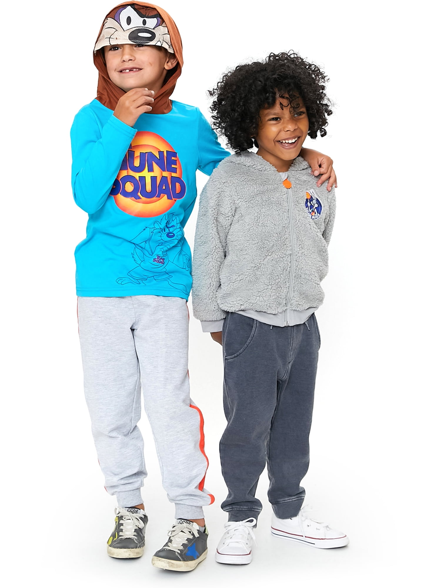 Space Jam Baby and Toddler Boy Sherpa Cosplay Hoodie, Sizes 12M-5T