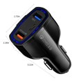 thumbnail image 3 of Btomtd Car Charger,Car Accessories,USB C Car Charger, 18W Phone Car Charger Adapter,USB Charger QC3.0 Car Phone Charger Double Export Outlet Fast Charging For All Kinds Of Phone, 3 of 6