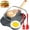 Black, variant on Egg Pan, Premium Egg Pans Nonstick, Omelette Pan with Lid , Healthy Egg Frying Pan for Breakfast, Egg Sandwich, Hamburger, Pancake, Egg Skillet Suitable for Gas Stove & Induction Cookware (White)