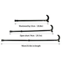 Dusknt Clearance Sale! Household Detergent, Elderly Walking Stick Stick Alloy Telescopic Walking Two- Elderly Non-Slip for the Aluminum Tools & Home Improvement, 1X Crutch