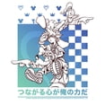 thumbnail image 2 of Junior's Kingdom Hearts 1 Friendship Tower Graphic Tee White Large, 2 of 3