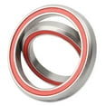 thumbnail image 2 of Bike Straight Tube 28.6mm Fork Headset Bearing Bowl Set Built-In 44mm Headset Black, 2 of 9
