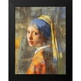 thumbnail image 2 of Chestier, Eric 19x24 Black Modern Framed Museum Art Print Titled - Vermeers Girl 2.0, 2 of 5