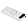 thumbnail image 1 of Power Bank Case, 22.5W Fast Charge  DIY Power Bank Universal Large Capacity 2 USB Output with LCD Display Micro Type C Input for Most Smartphones Black,White, 1 of 7