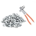 thumbnail image 2 of Poids de Roue à Clipser, Poids d'Équilibre de Pneu, Poids de Style P 100 Pcs 15g 0.53oz en Alliage d'Aluminium à Clipser, Réparation de Pneu de Roue à Clipser, 2 of 8