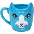thumbnail image 1 of Adorable Pet Puppy Cat Tea Cup Mug Drinkware (Live,Love,Meow!), 1 of 1