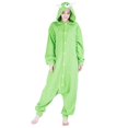 thumbnail image 1 of (M)Women's Fancy Adult One-Piece Pyjamas with Hat Cos Outfit Cute Mike Sully Pyjamas Cartoon Monster One-Piece Pyjamas Home Clothes, 1 of 3