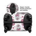 thumbnail image 2 of Yiaed Cute Poodle Dog Print Travel Luggage Cover Suitcase Protector Fits 18-32 Inch Luggage Wheel Covers Patterned Elastic Luggage Anti-scratch（No luggage）-X-Large, 2 of 5