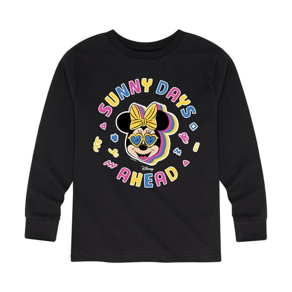 Mickey & Friends - Sunny Days Ahead - Toddler And Youth Long Sleeve Graphic T-Shirt