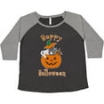 thumbnail image 3 of Inktastic Happy Halloween Kittens in Pumpkin Women's Plus Size T-Shirt, 3 of 5