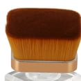 thumbnail image 5 of 2pcs Liquid Foundation Brush Clear Base Soft Dense Hair Loose Powder Makeup Brush White, 5 of 5
