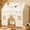 Off-white, variant on Kids Play Tent, Kids Tent for Girls and Boys, Indoor Playhouse for Toddlers, Large Play House | Reading Nook (Lace Play Tent)
