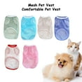 thumbnail image 2 of Breathable Mesh Dog Vest - Solid Color Comfortable Cat Shirt, Soft Summer Pet Clothes, Pet Supplies, 2 of 7