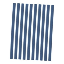 Unique Bargains 10 Pcs Durable Convenient Sponge Foam Hair Roller for Women 9.45"x0.43" Blue