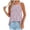 Pink, variant on Summer Halter Neck Tank Tops for Women Sequins Print Pleated Loose Fit Sleeveless T-Shirts Flowy Tunic Blouses