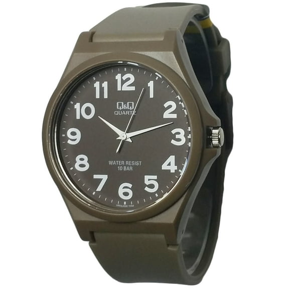 Q&Q VR02J009Y Men's Analog Green Watch