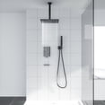 thumbnail image 3 of Shower System - Waterfall Tub Spout Shower Faucet Set with 12 Inch Rain Shower Head Wall Mounted Shower Set ORB with Contain Rough-in Valve Body and Trim, 3 of 4