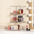 thumbnail image 6 of Shoreew Transparent Storage Box Stackable Cosmetic Organizer Drawer Large Capacity Stable Makeup Organizer Box Bathroom Counter Dresser Cabinets Vanity Container, 6 of 6