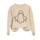 thumbnail image 2 of Ailaofu Womens Halloween Crewneck Sweatshirt Cute Long Sleeve Graphic Pullover Tops Fall Fashion Clothes, 2 of 4