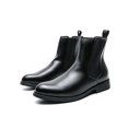 thumbnail image 4 of Men's Chelsea Boots Casual Boots, Comfortable British Style Winter Leather Boots, 4 of 4