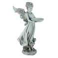 thumbnail image 2 of Roman 17.75" Inspirational Angel Decorative Outdoor Bird Feeder Garden Statue, 2 of 4