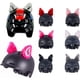 thumbnail image 4 of Accesorios para casco NQ casco con orejas de gato peluche gris, 4 of 5