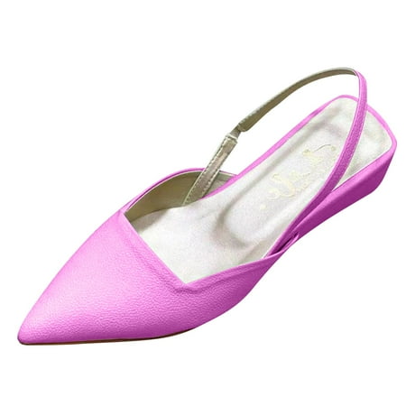 

ZHAGHMIN Fuzzy Slippers Poe Heeled Baotou Single Shoes Fashion Flat Bottom Mary Jane Sandals Women Slider Sandals For Women Fit Flops Sandals For Women Size 8 Women S Shoes Sandals Womens Size 11 Sa