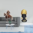 thumbnail image 2 of Adorno De Caballero Acrílico, Centro De Mesa, Regalo Impermeable, Decoración De Escritorio Con Base, Estatua De Mujer Africana, Adorno De Mesa, Decoración Del Hogar, Centro De Mesa, Figura, 2 of 8