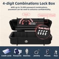 thumbnail image 4 of Caja de seguridad portátil Piclafe, impermeable, combinación de 4 dígitos, 4 of 8