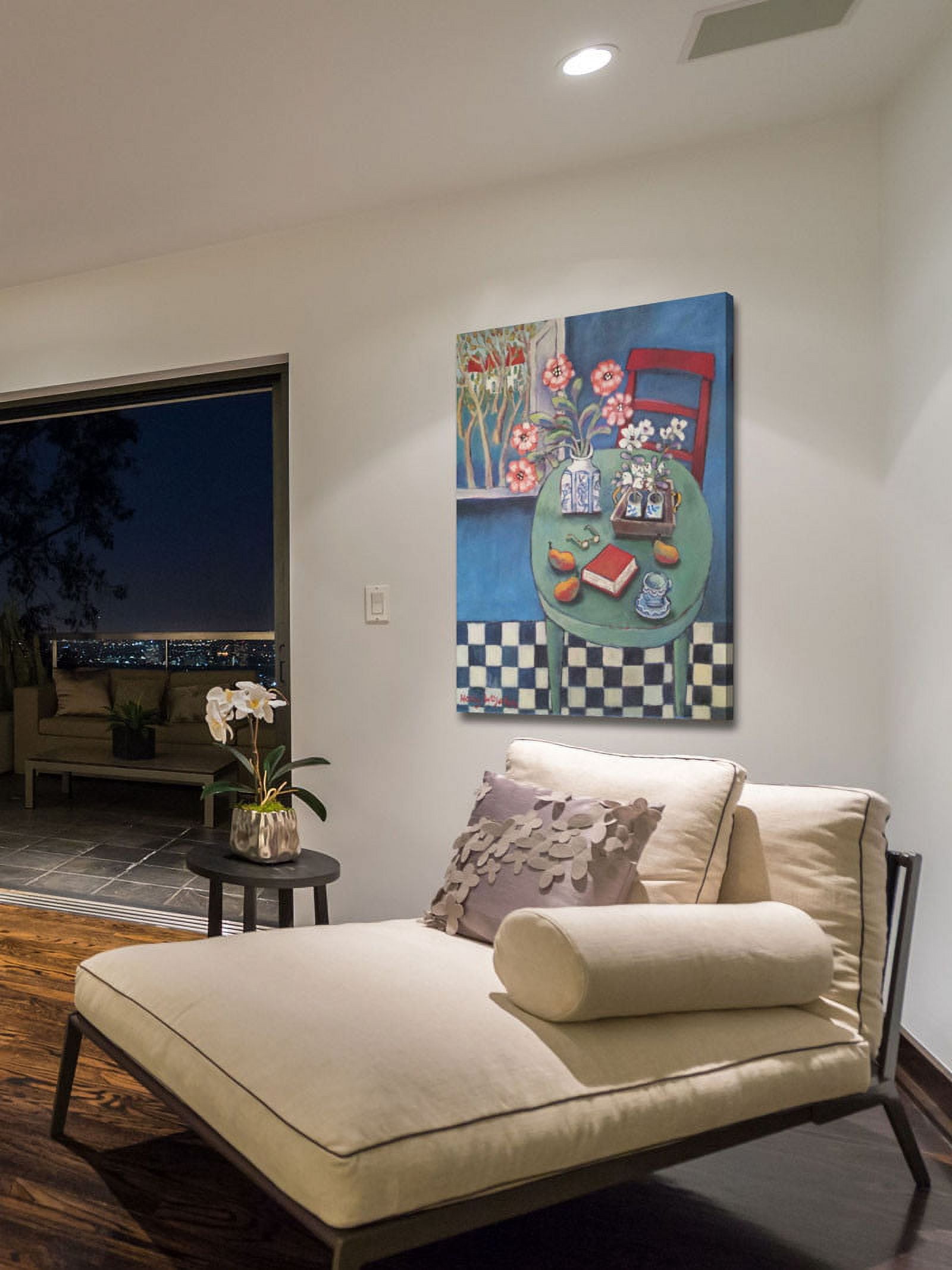 Marmont Hill "Latable En Vert" Painting Print on Canvas