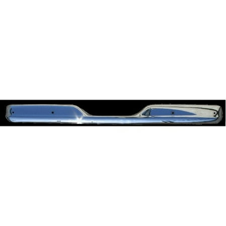 1962 Bumper - 1960 1961 1962 Chevy Fleetside Pickup Truck Chrome Rear Bumper / License Holes