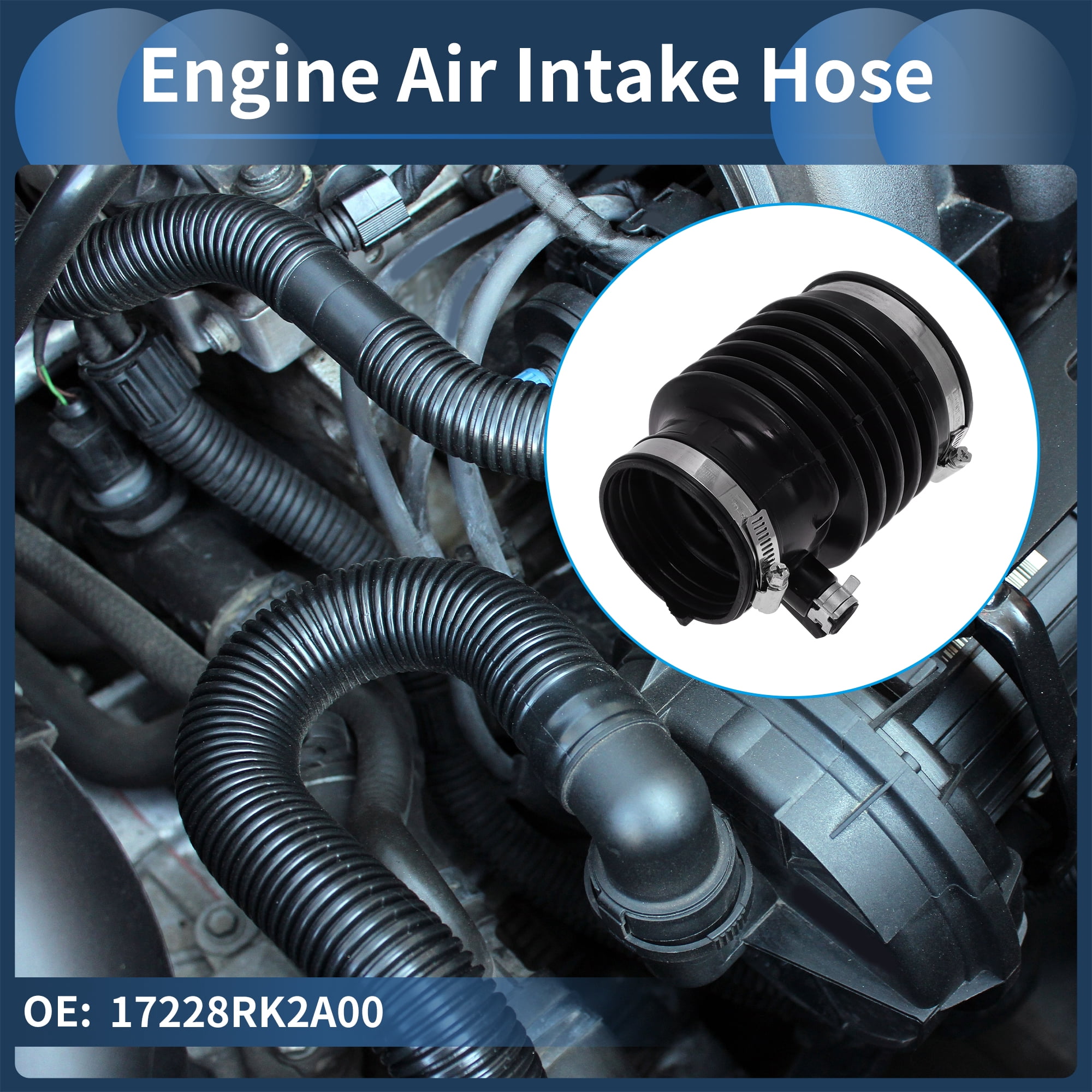 Unique Bargains Engine Air Intake Hose for Acura TL 3.7L 2009-2014 Air Intake Duct