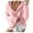 Pink, variant on GigrtiJin Plus Size Hoodies for Womens Long Sleeve V Neck Plush Pullover Sweatshirt Casual Loose Drawstring Blouse Top