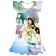 thumbnail image 2 of Año 2023 nueva ropa de niños de Disney, falda bonita informal de verano, falda de cuello redondo de princesa jazmín, vestido de manga de pétalo con estampado 3D 7T Gao Jinjia LED, 2 of 2