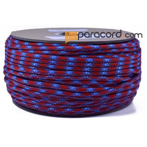 Bored Paracord Brand 550 Type III Paracord - Southern Pride - 250 Feet Spool