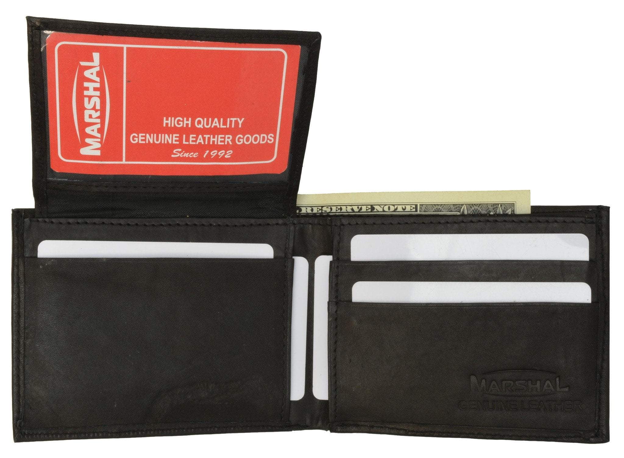 Mens Leather Flipout ID Wallet Bifold Trifold Hybrid by Marshal wallet Mens Leather Flipout ID Wallet Bifold Trifold Hybrid by Marshal wallet