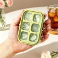 thumbnail image 4 of Bandeja para Cubitos de Hielo con Tapa, de Plástico Apto para Alimentos, para Refrigerador, Hermética y con Puerto de Inyección de Agua, Ideal para La Cocina o para Viajes., 4 of 6