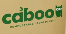 Caboo Bamboo Paper Towels, 2-ply, 120 Sheets, 8 Rolls
