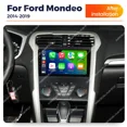 thumbnail image 4 of Radio estéreo para automóvil MEKEDE para Ford Mondeo 5 Fusion 2014-2019 Unidad principal con pantalla táctil WIFI 4G LTE Carplay multimedia automotriz, 4 of 5