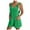 Green, variant on gakvbuo Jumpsuits For Women Summmer Dressy Wedding Women's Summer Comfortable Casual Suspender Shorts Solid Color Pocket Jumpsuit Shorts