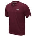 thumbnail image 2 of Men's Colosseum Maroon Mississippi State Bulldogs Big & Tall Santry Polo, 2 of 3