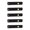 Black, variant on Pack of 5 Slim Holder Stand Slide Finger Grip with Adhesive Mount for Travel Desk and Everyday Use