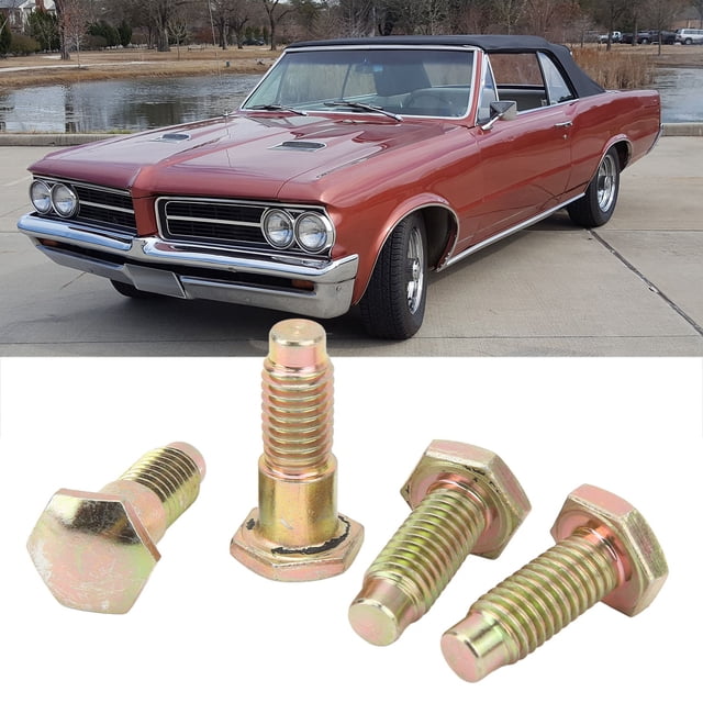 INL10528, High Strength Belt Bolts Gold Zinc Coating 4PCS for A F X B Body